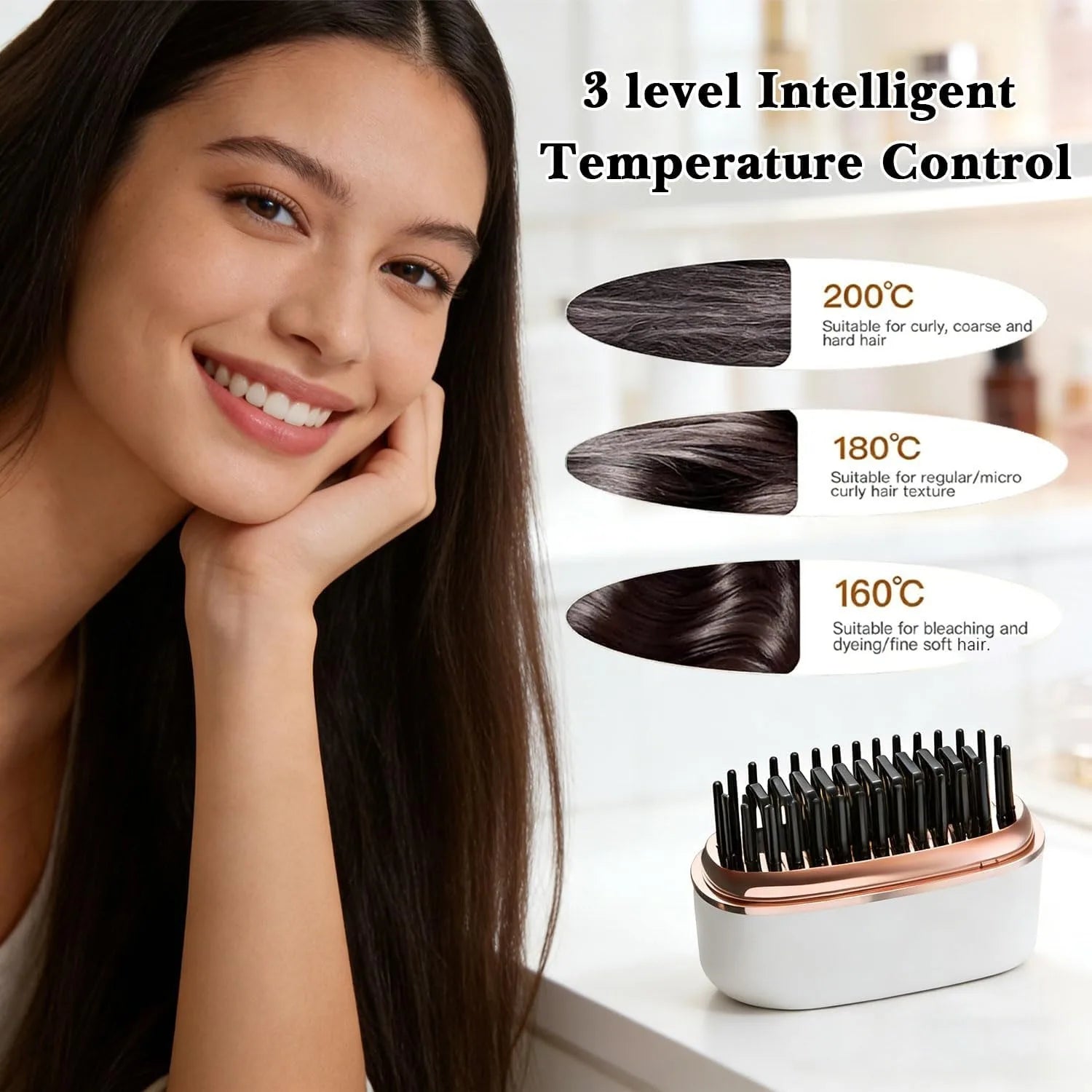 Mini Travel Hair Straightener